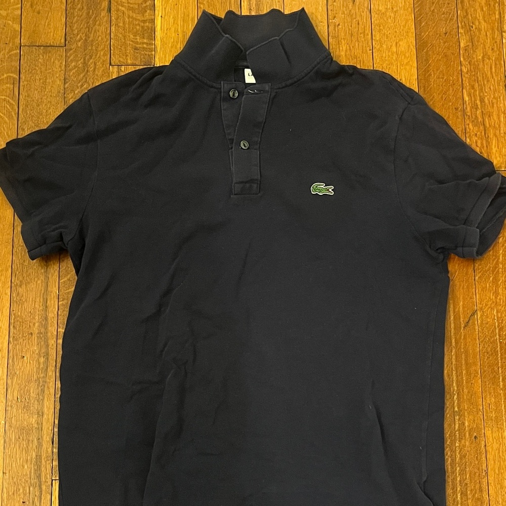 Lacoste Men's Navy Polo Shirt